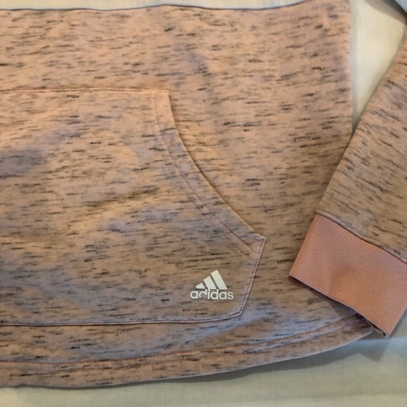 Adidas Heather pink Women’s pullover hoodie size M - Picture 5 of 6